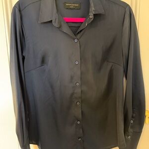 Banana Republic Men's Charcoal Dress Shirt
